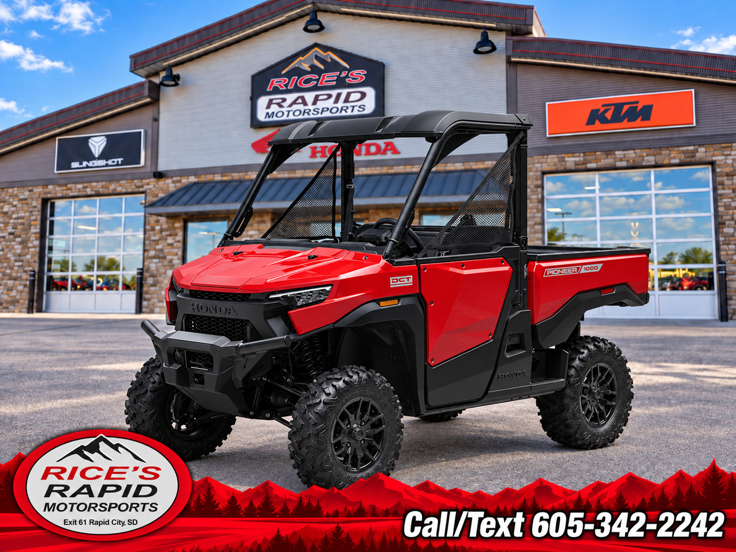 2026 Honda Pioneer 1000 Deluxe in rapid city SD