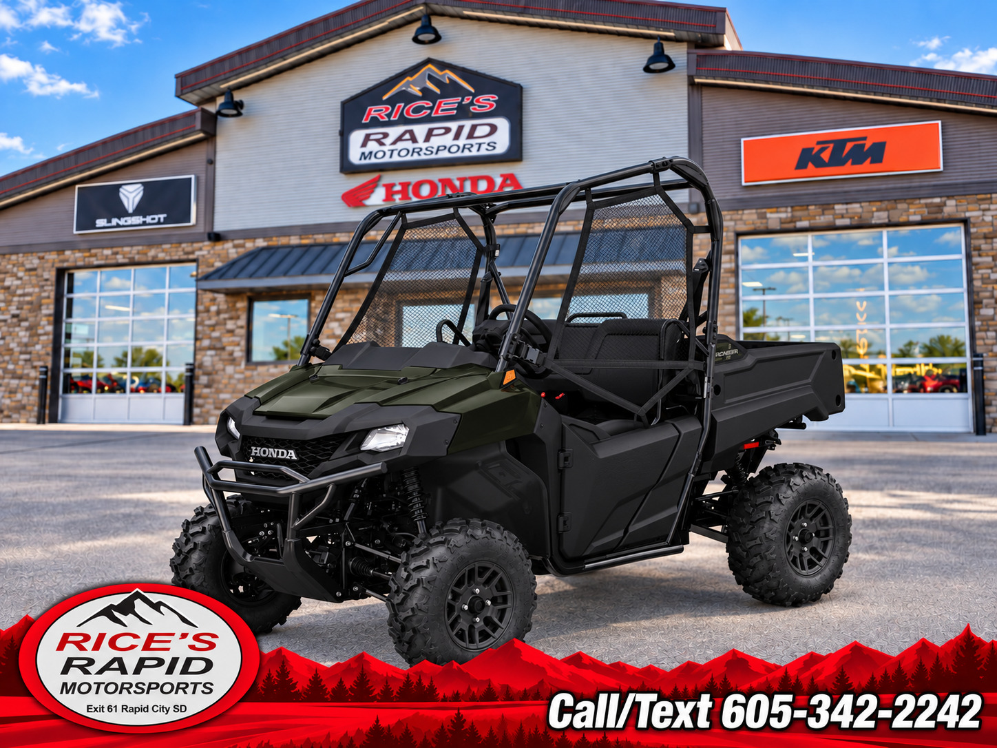 2026 Honda Pioneer 700 Deluxe in rapid city SD