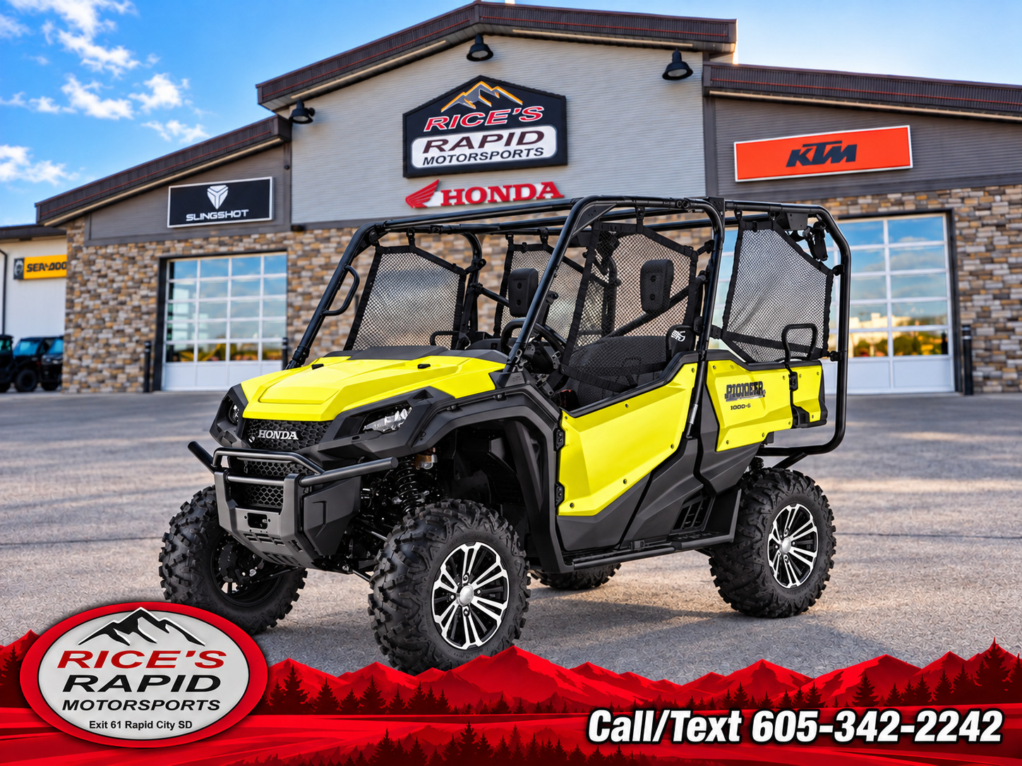 2018 Honda Pioneer 1000-5 Deluxe in rapid city SD