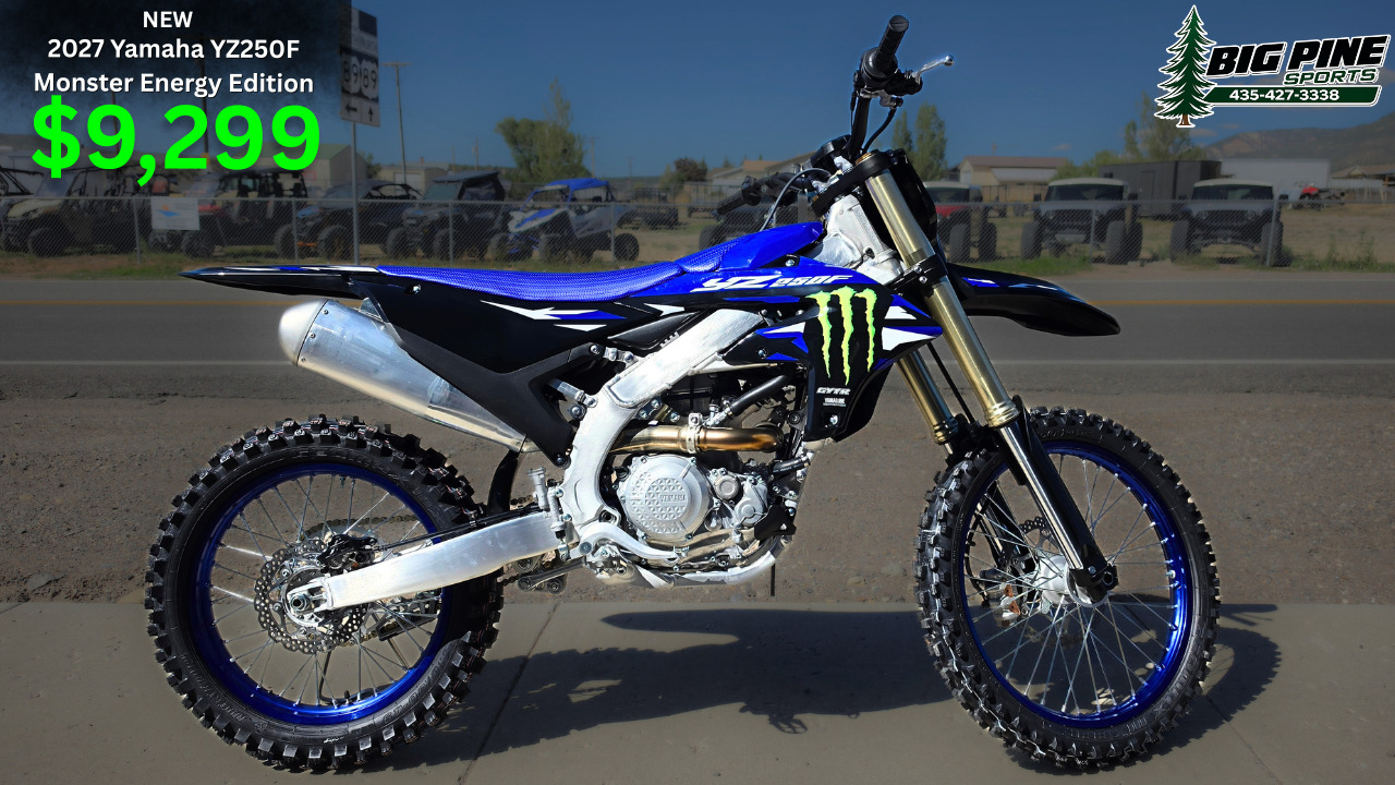 2027 Yamaha YZ250F Monster Energy Edition 250F in Fairview, UT