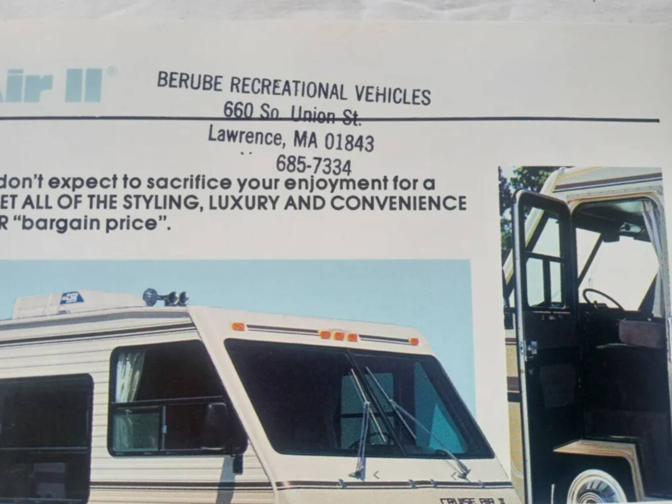 A photo of this 1986 Georgie Boy Cruise Air II