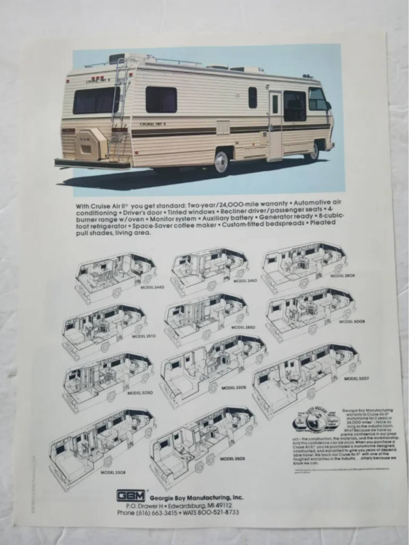 A photo of this 1986 Georgie Boy Cruise Air II