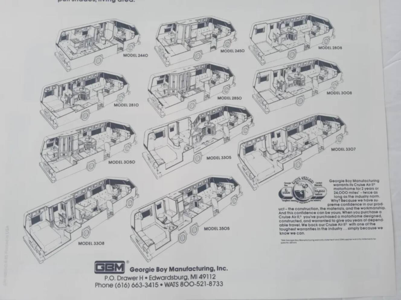 A photo of this 1986 Georgie Boy Cruise Air II