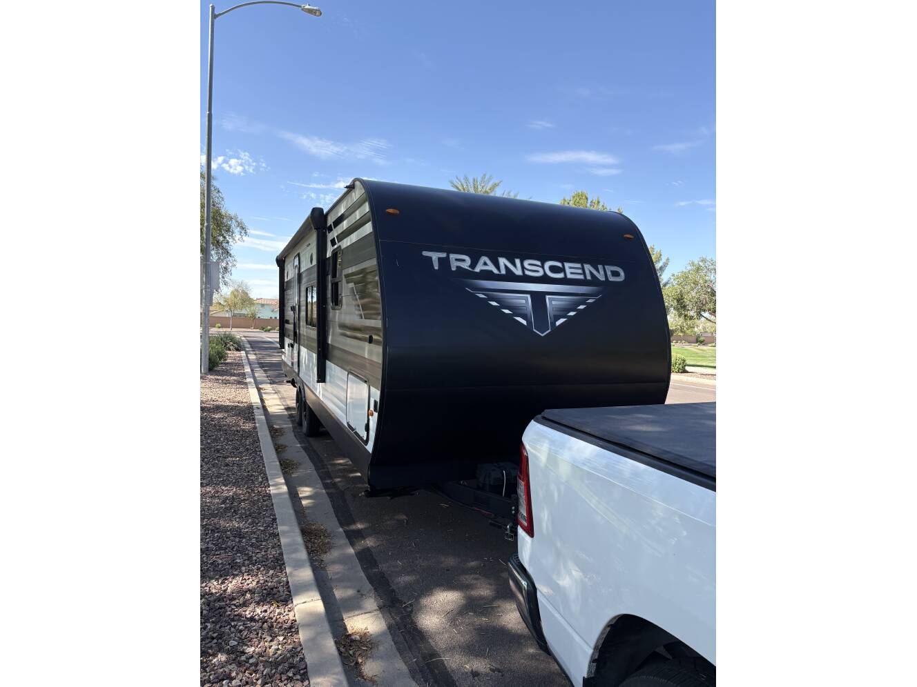 A photo of this 2022 Grand Design TRANSCEND XPLOR 240ML