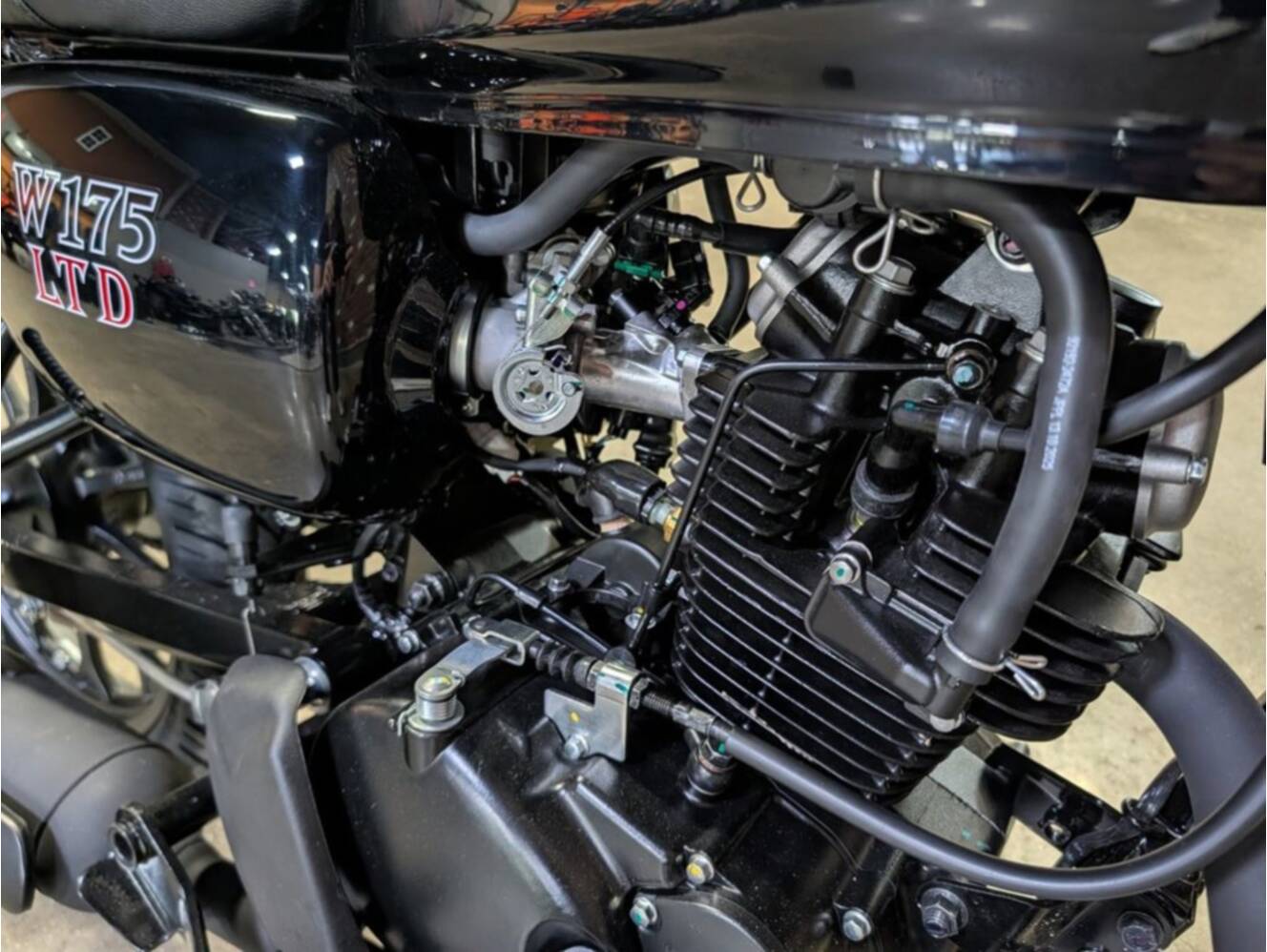 A photo of this 2026 Kawasaki W175 LTD