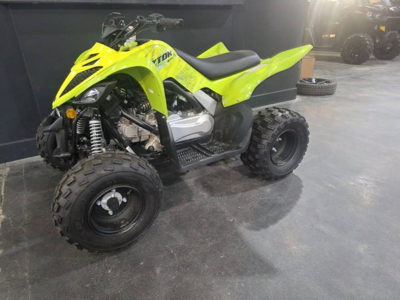 A photo of this 2026 Yamaha Raptor 110