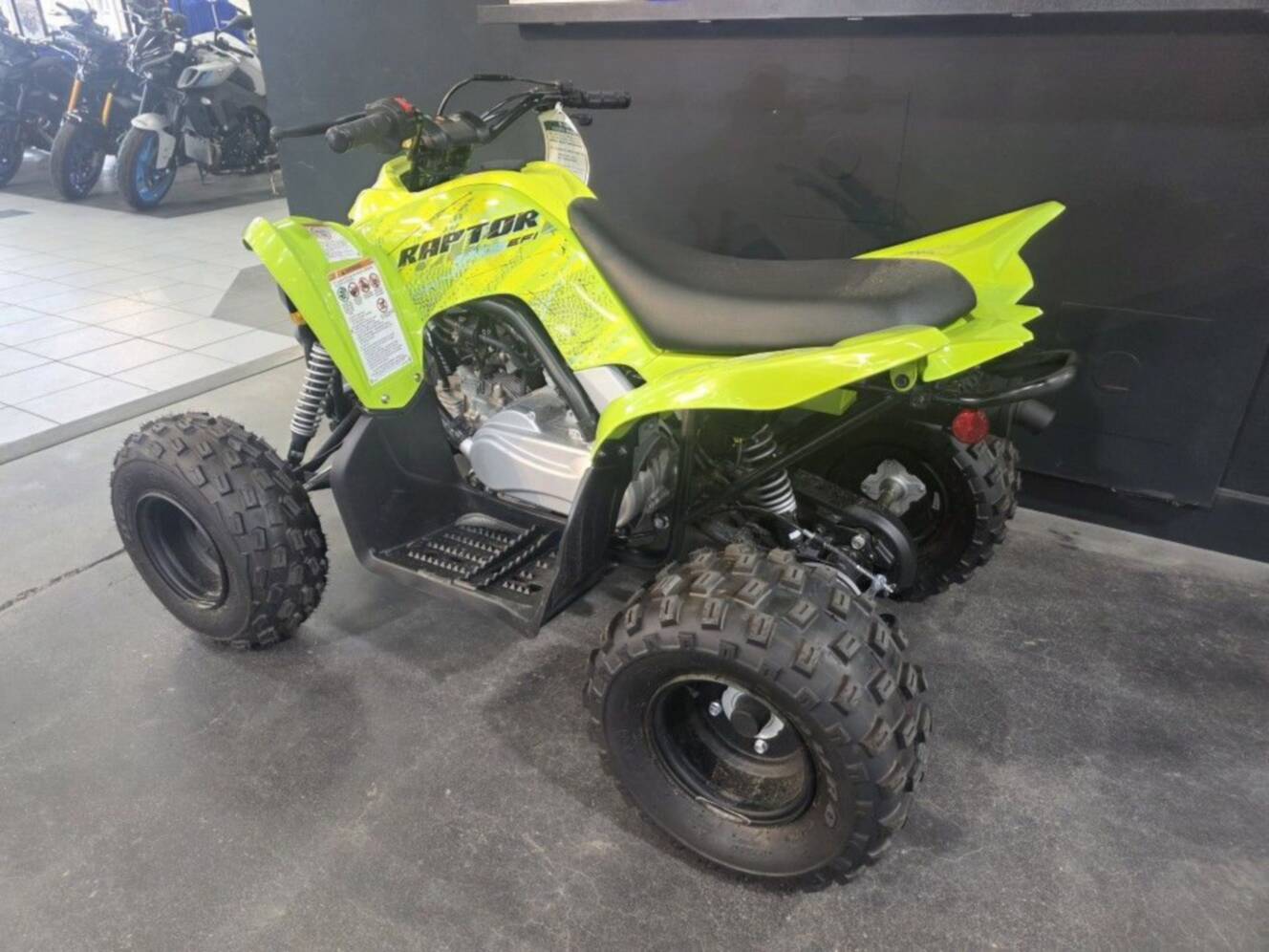 A photo of this 2026 Yamaha Raptor 110