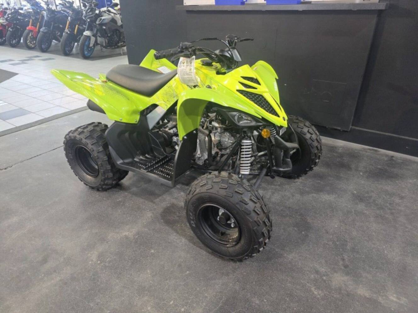 A photo of this 2026 Yamaha Raptor 110