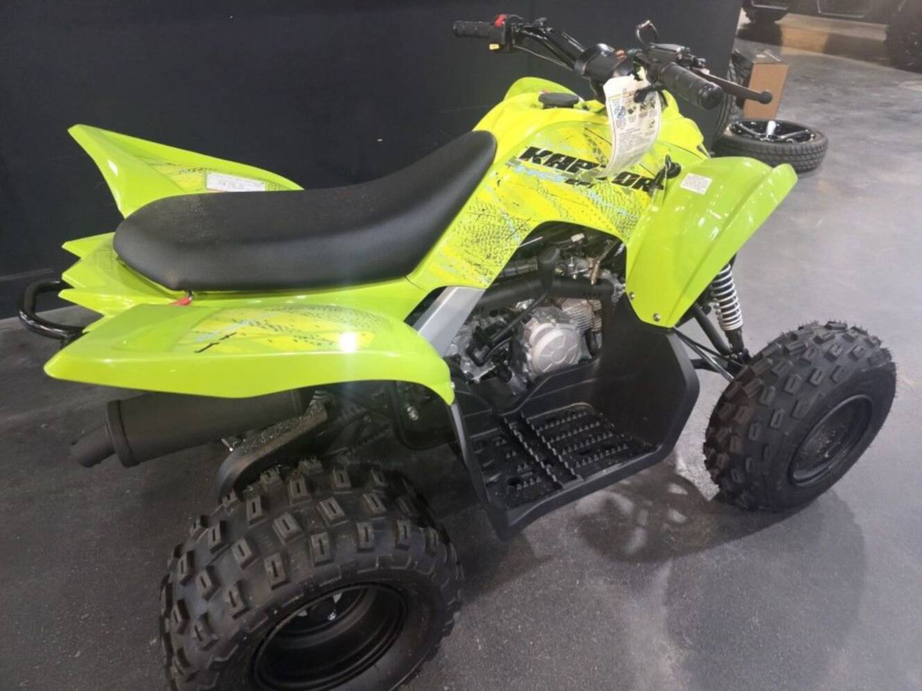 A photo of this 2026 Yamaha Raptor 110