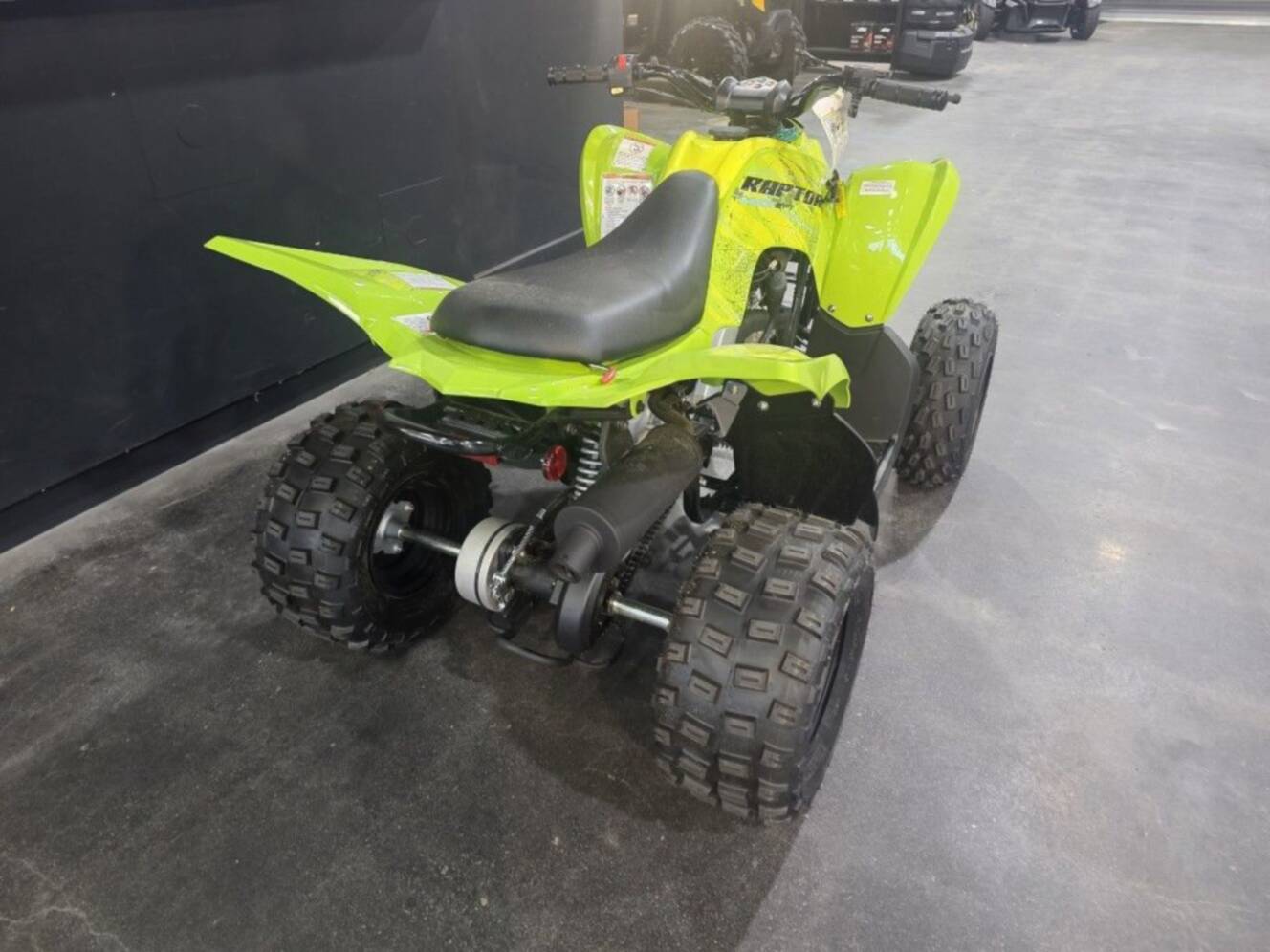 A photo of this 2026 Yamaha Raptor 110