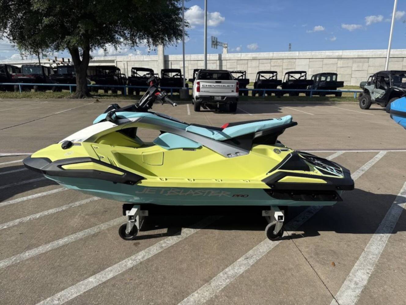 A photo of this 2025 Yamaha Jetblaster PRO 3-Up