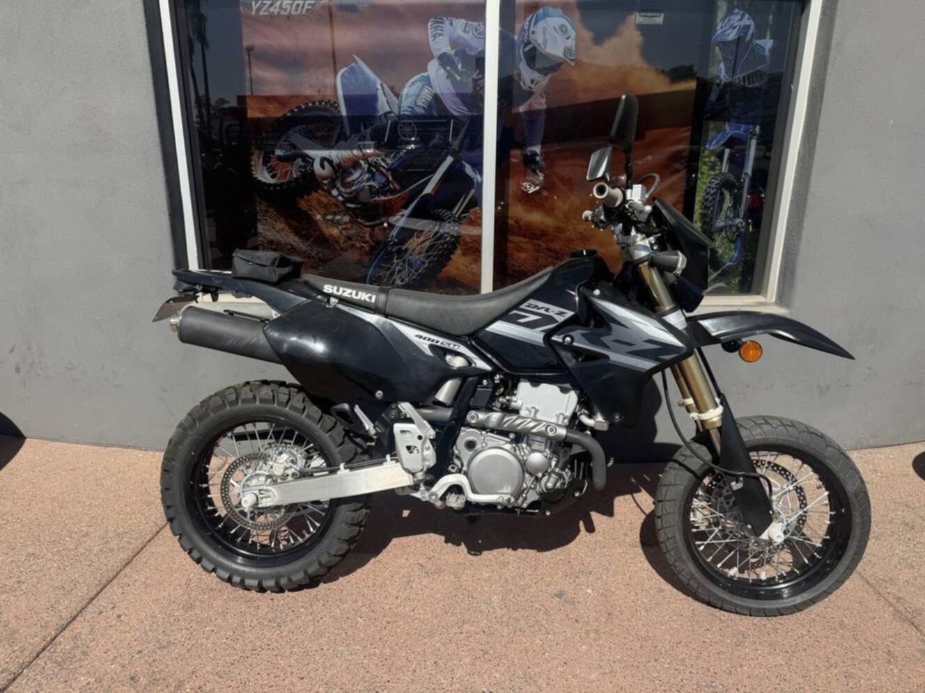 A photo of this 2024 Suzuki DR-Z 400SM