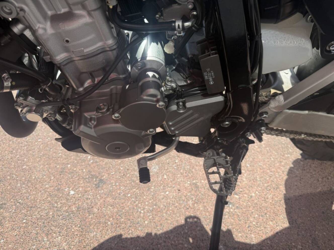 A photo of this 2024 Suzuki DR-Z 400SM