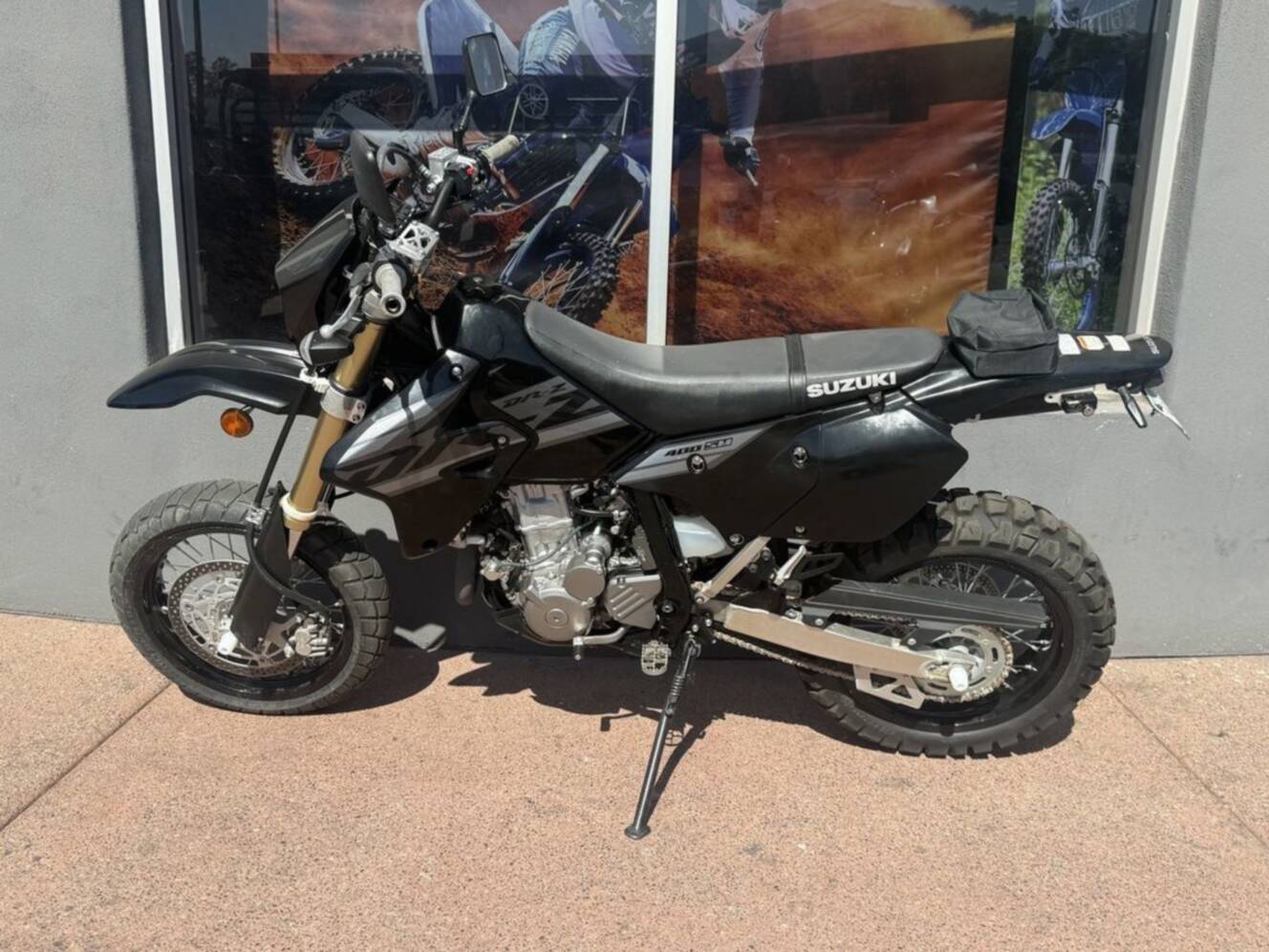 A photo of this 2024 Suzuki DR-Z 400SM