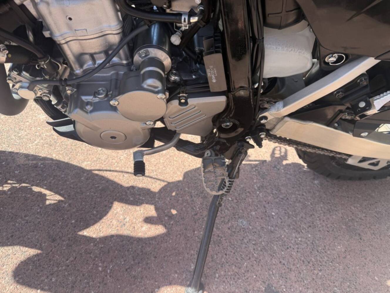 A photo of this 2024 Suzuki DR-Z 400SM