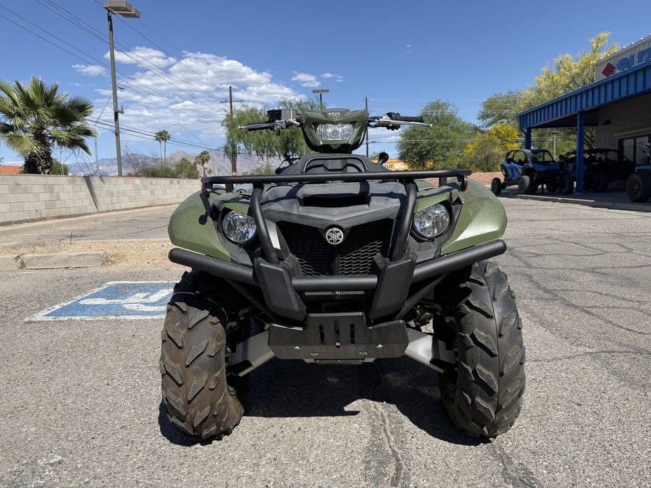 A photo of this 2025 Yamaha Kodiak 700 EPS