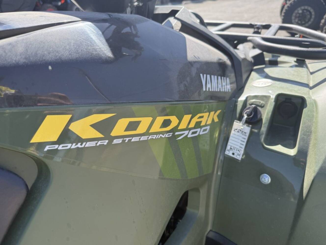 A photo of this 2025 Yamaha Kodiak 700 EPS