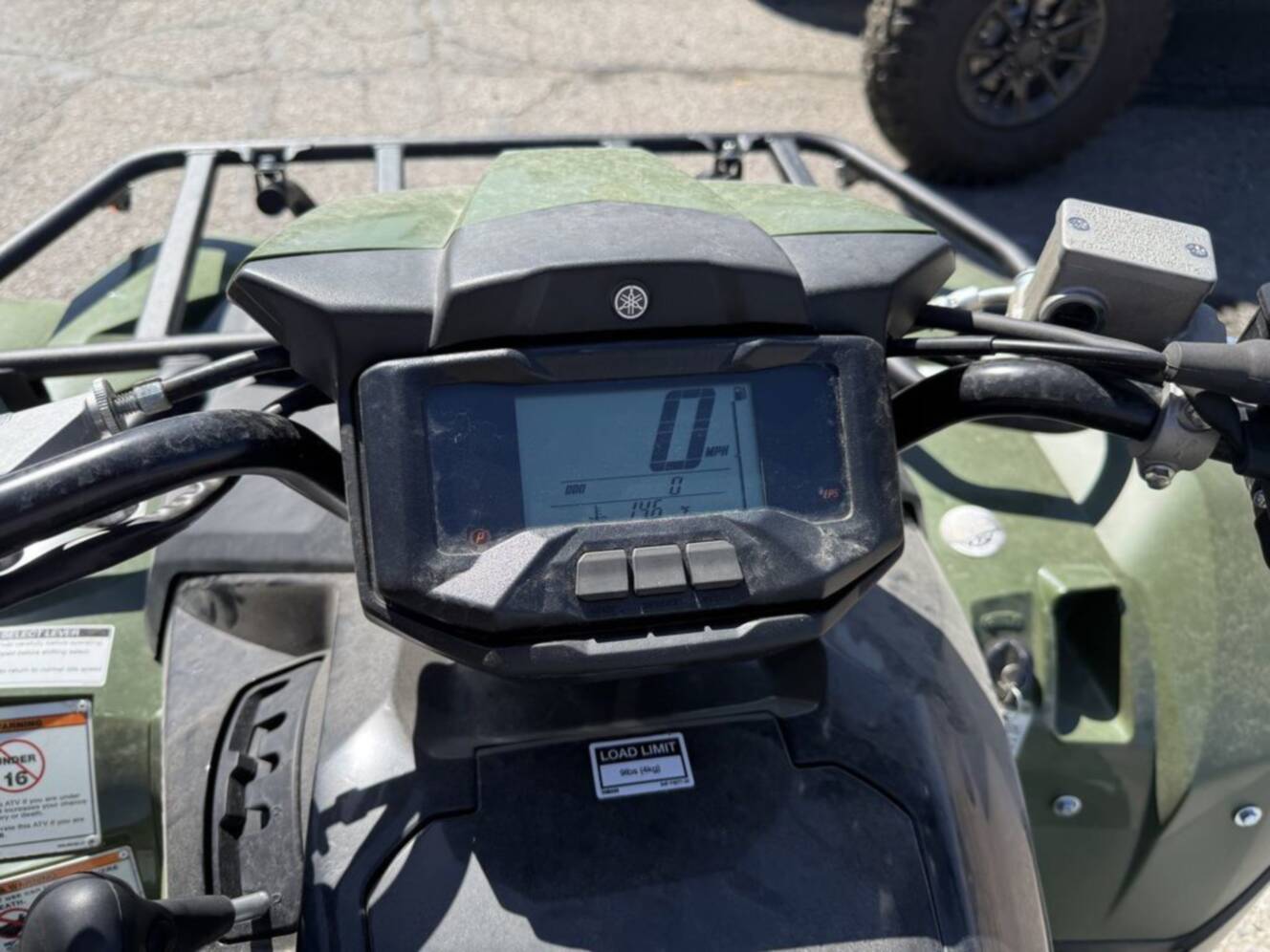 A photo of this 2025 Yamaha Kodiak 700 EPS