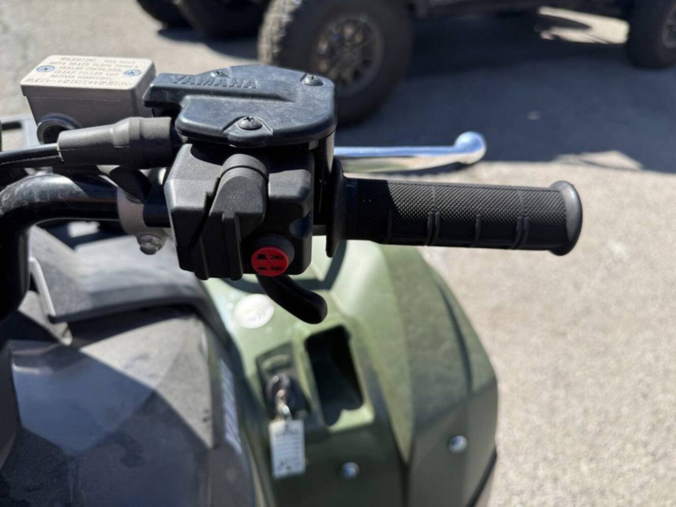 A photo of this 2025 Yamaha Kodiak 700 EPS