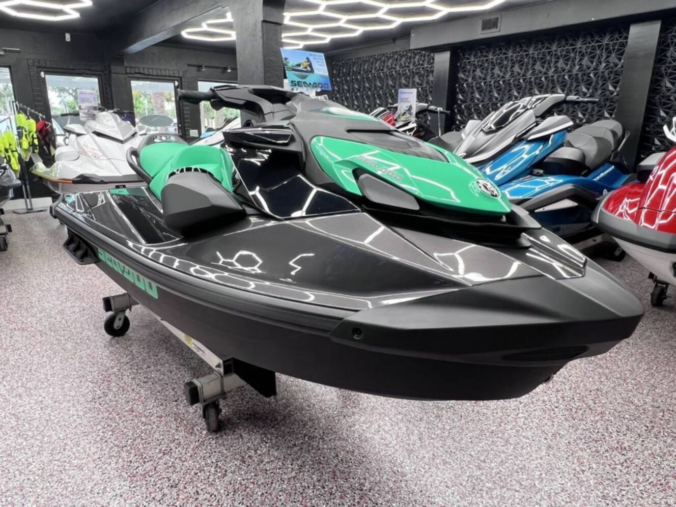 A photo of this 2026 Sea-Doo GTI SE 170 Tech, Audio, iDF, iBR