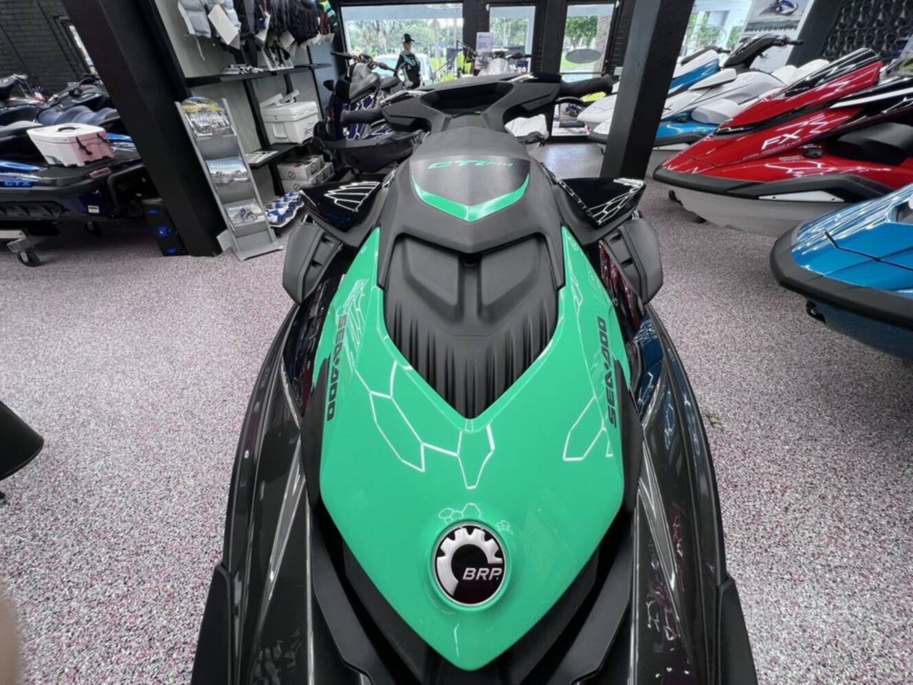 A photo of this 2026 Sea-Doo GTI SE 170 Tech, Audio, iDF, iBR