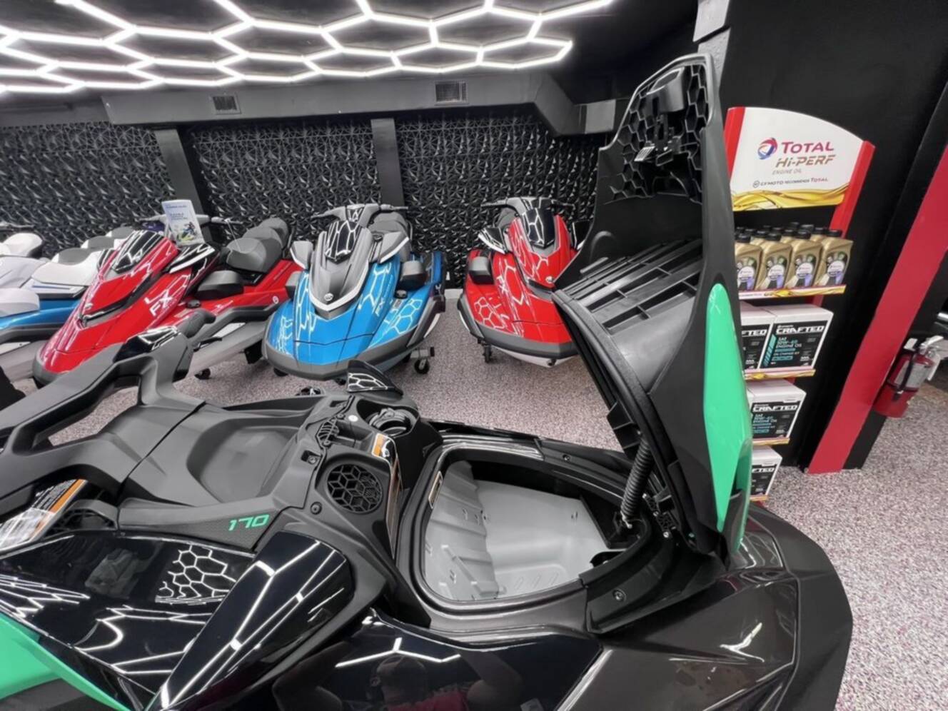 A photo of this 2026 Sea-Doo GTI SE 170 Tech, Audio, iDF, iBR