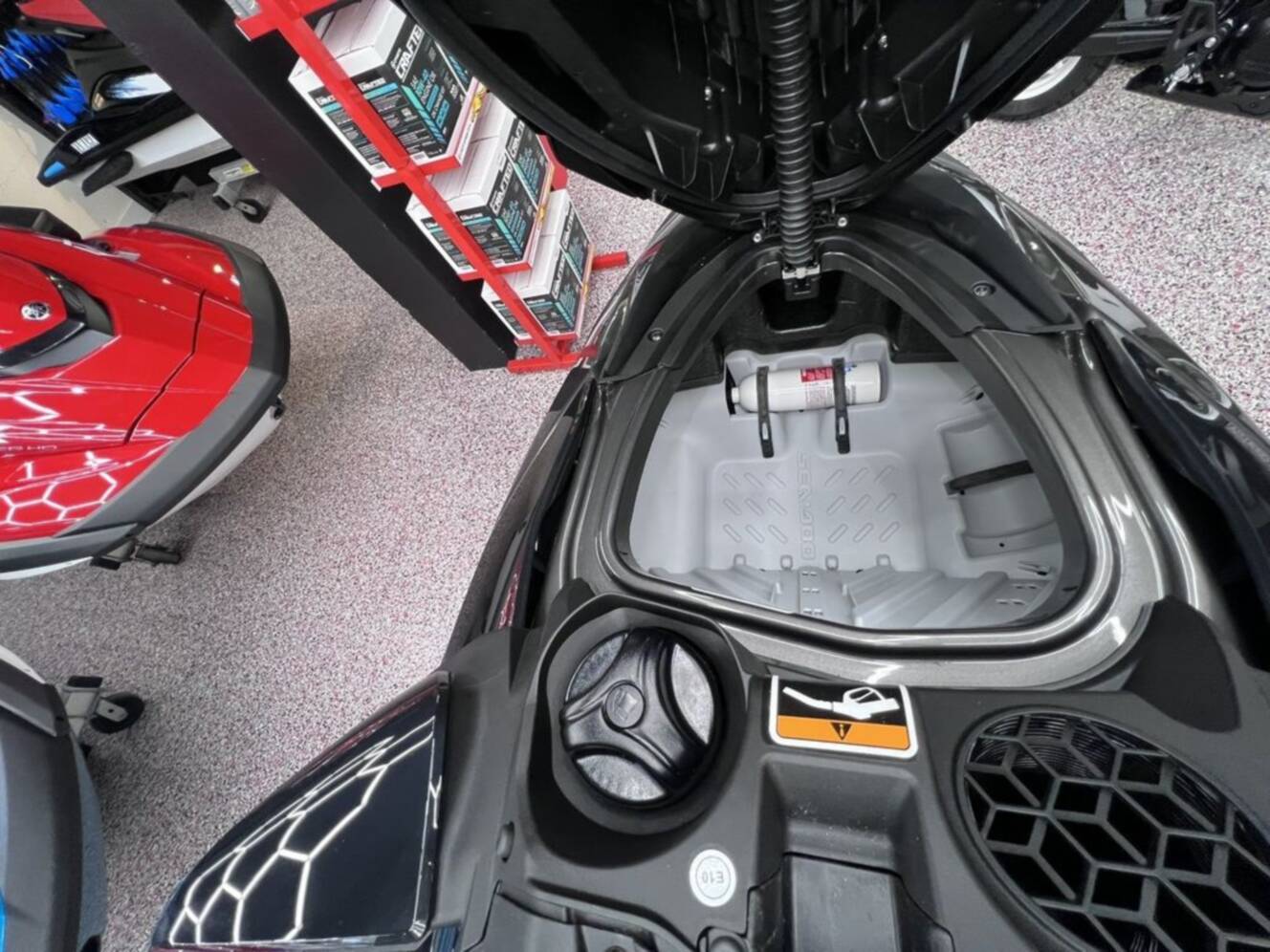 A photo of this 2026 Sea-Doo GTI SE 170 Tech, Audio, iDF, iBR