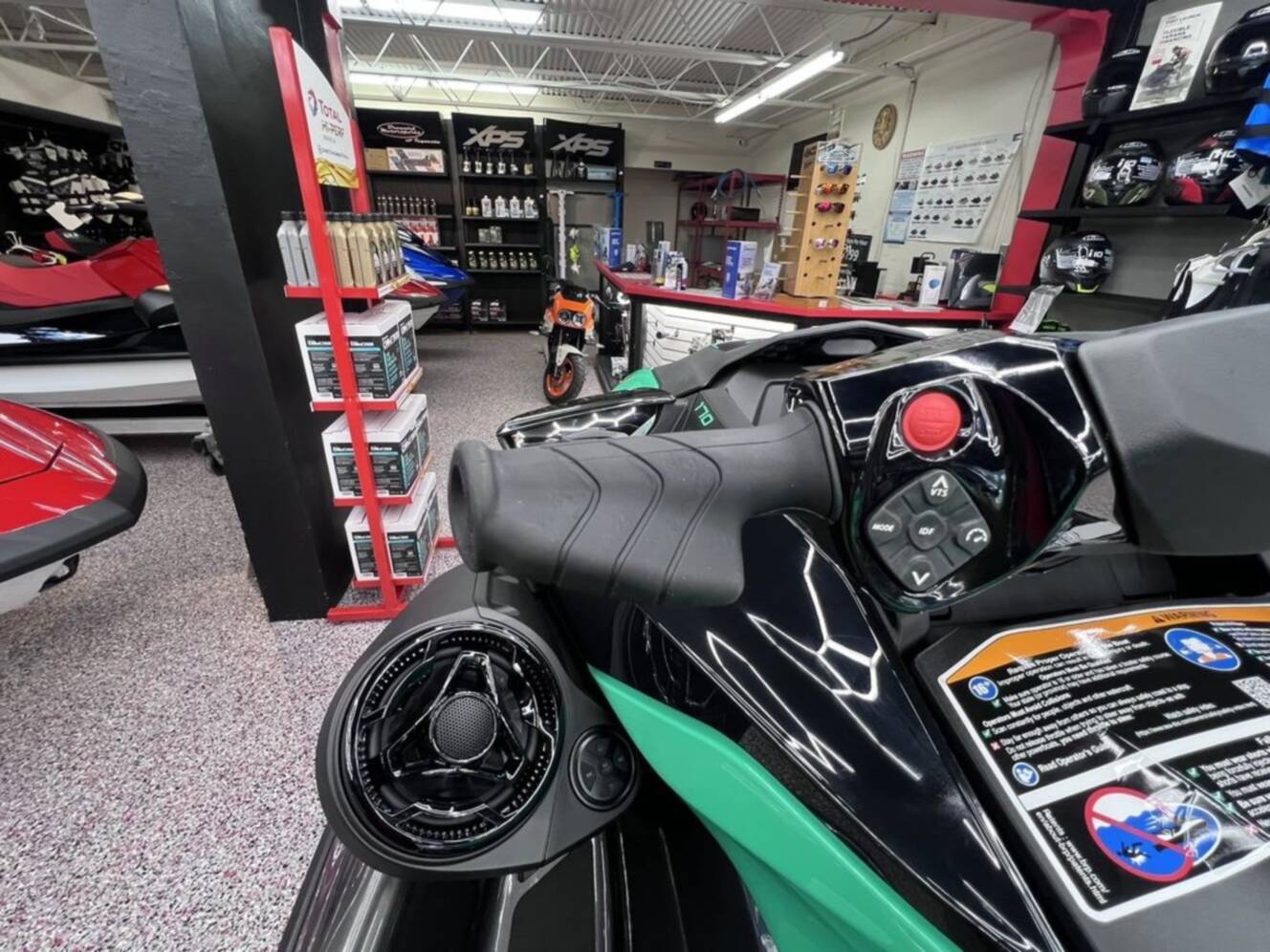 A photo of this 2026 Sea-Doo GTI SE 170 Tech, Audio, iDF, iBR