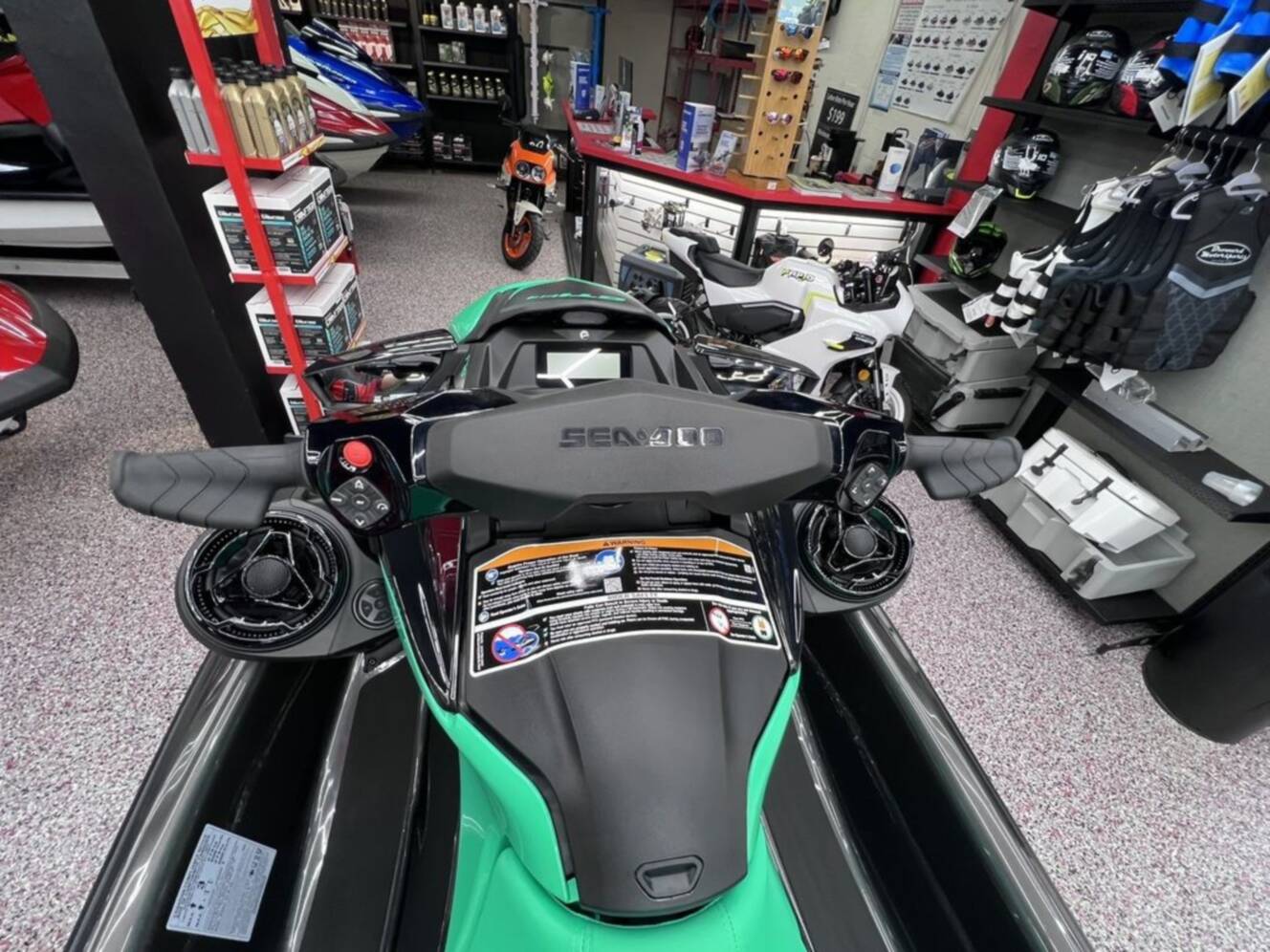 A photo of this 2026 Sea-Doo GTI SE 170 Tech, Audio, iDF, iBR