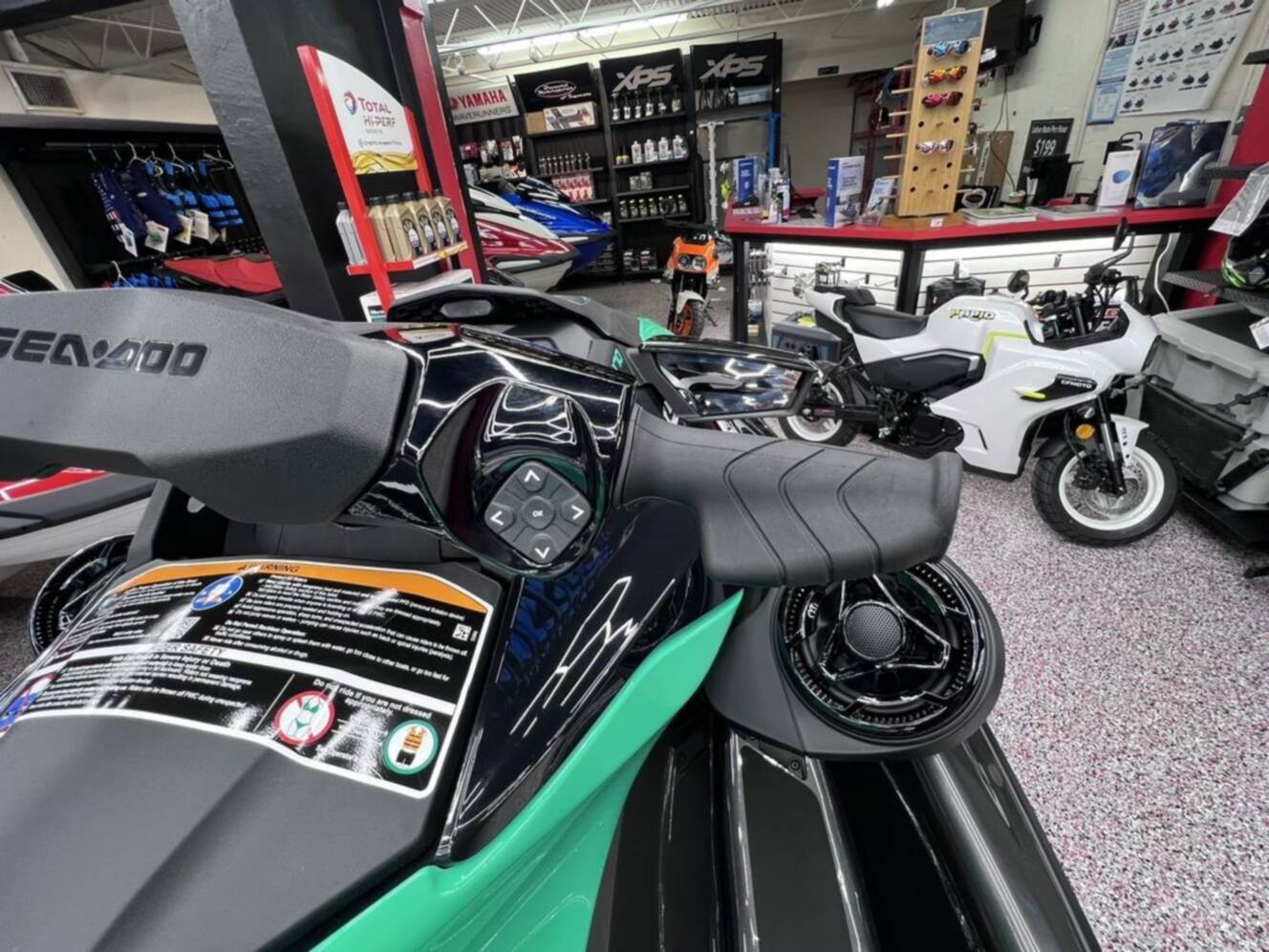A photo of this 2026 Sea-Doo GTI SE 170 Tech, Audio, iDF, iBR