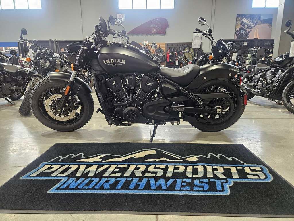 2026 Indian Motorcycle® Scout® Bobber Limited +Tech Black Smoke LIMITED + TECH in Chehalis, WA