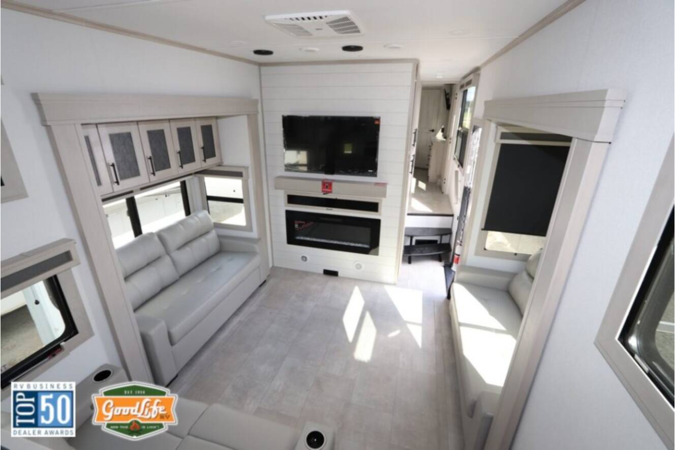 A photo of this 2026 Grand Design Solitude 390RK
