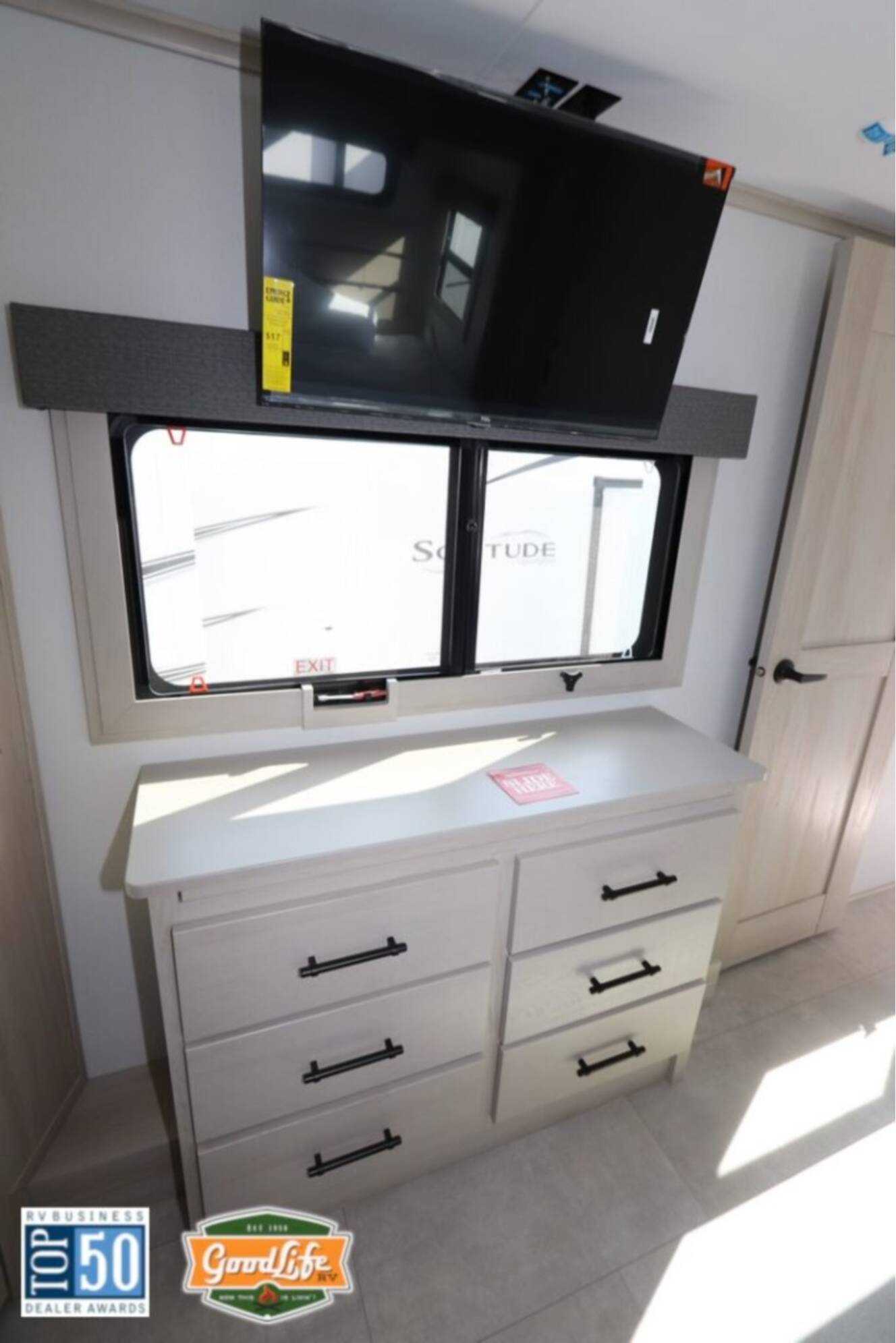 A photo of this 2026 Grand Design Solitude 390RK
