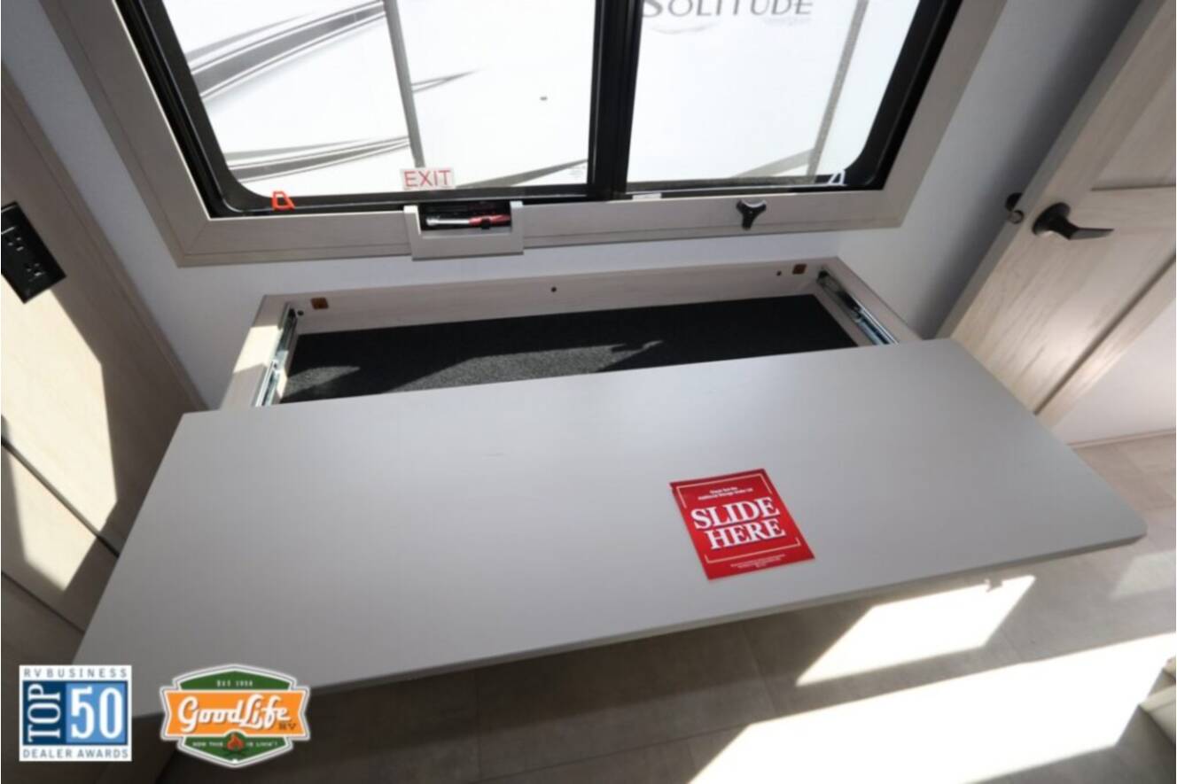 A photo of this 2026 Grand Design Solitude 390RK