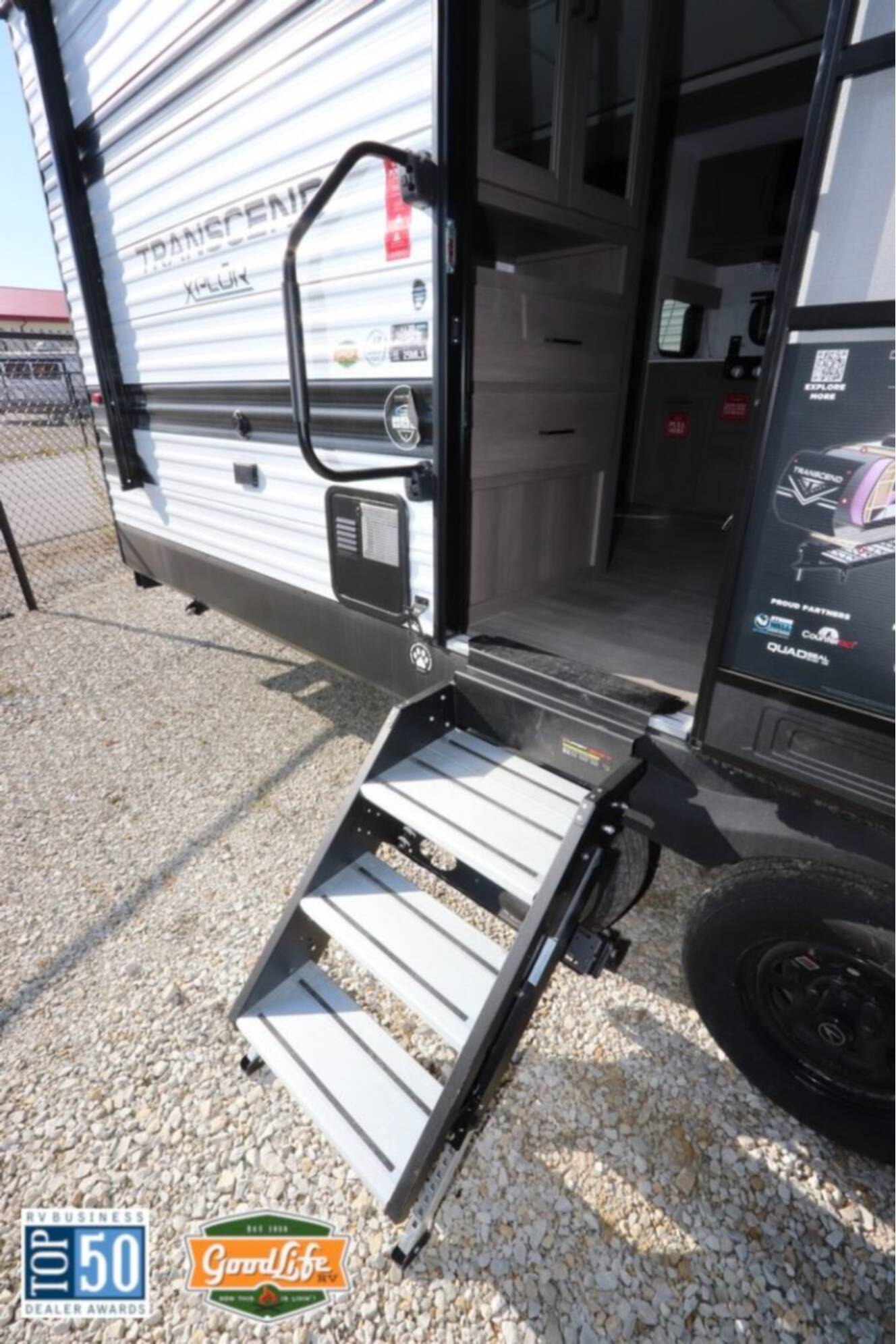 A photo of this 2026 Grand Design Transcend XPLOR 25MLX