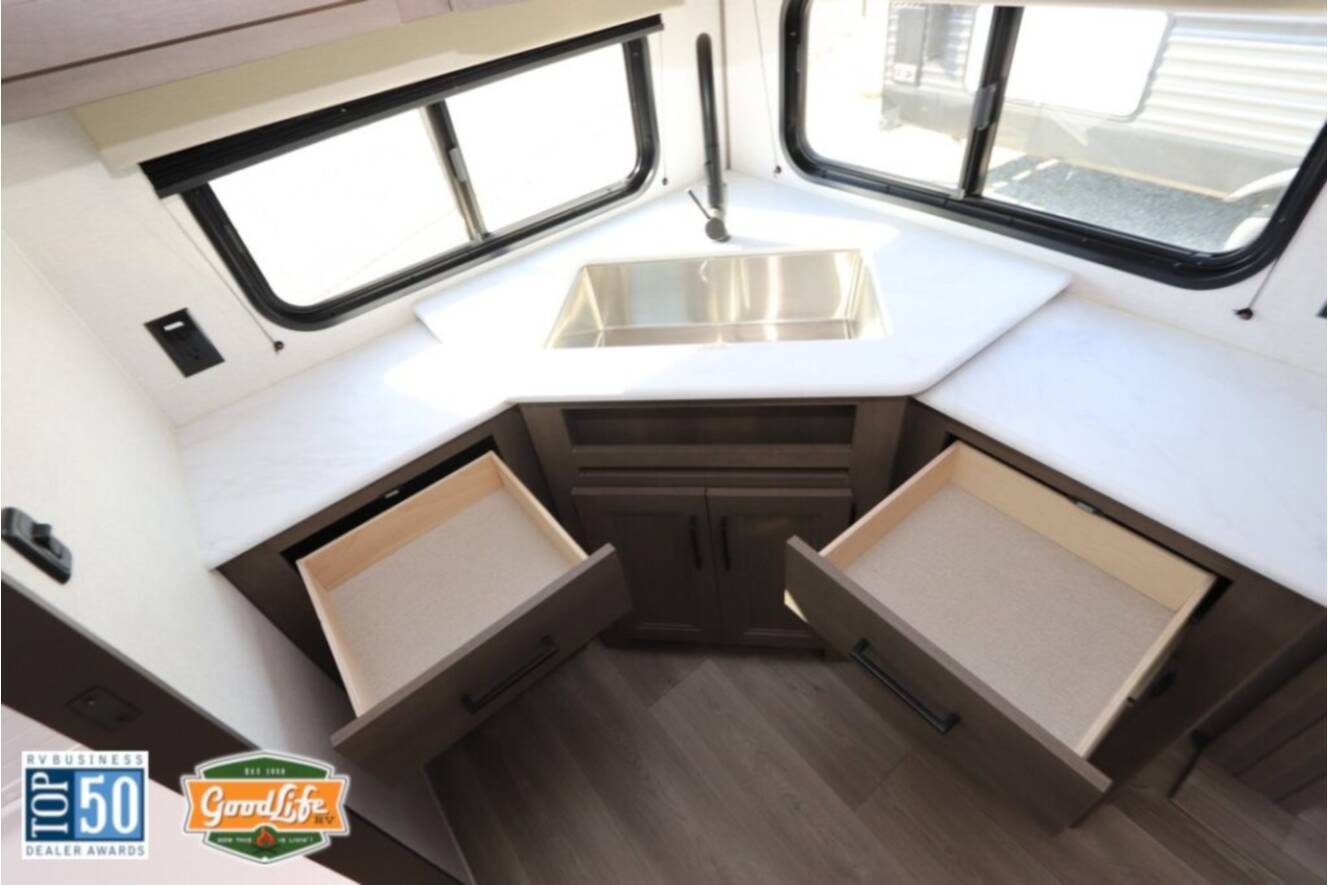 A photo of this 2026 Grand Design Transcend XPLOR 25MLX