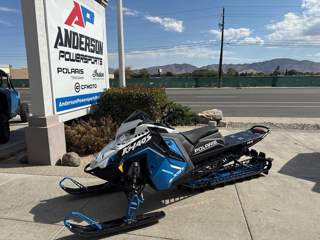 2027 Polaris® Patriot Boost RMK Khaos 155 White Lightning / Velocity  PATRIOT BOOST 155 in reno NV