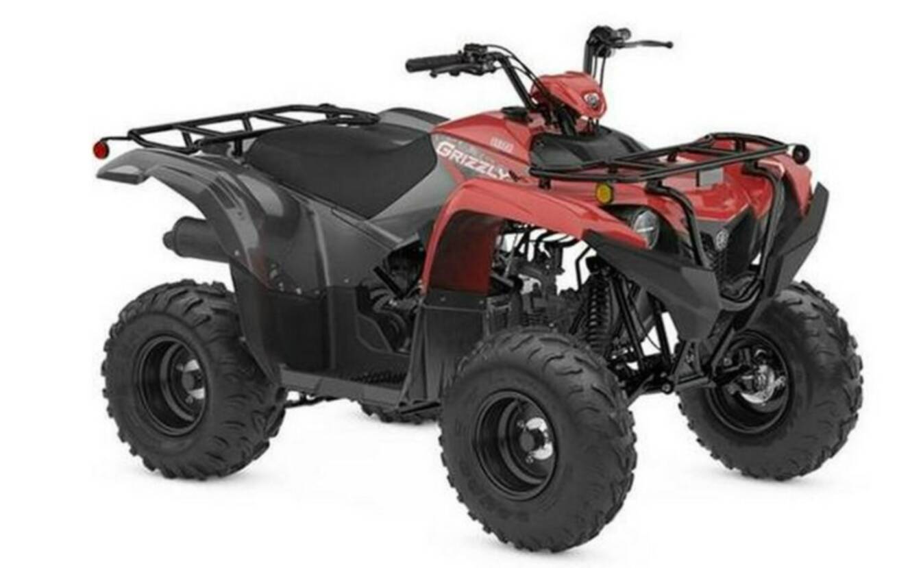 A photo of this 2025 Yamaha Grizzly 110