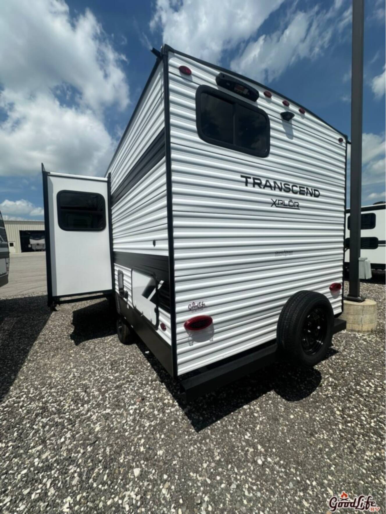 A photo of this 2026 Grand Design Transcend XPLOR 23BHX