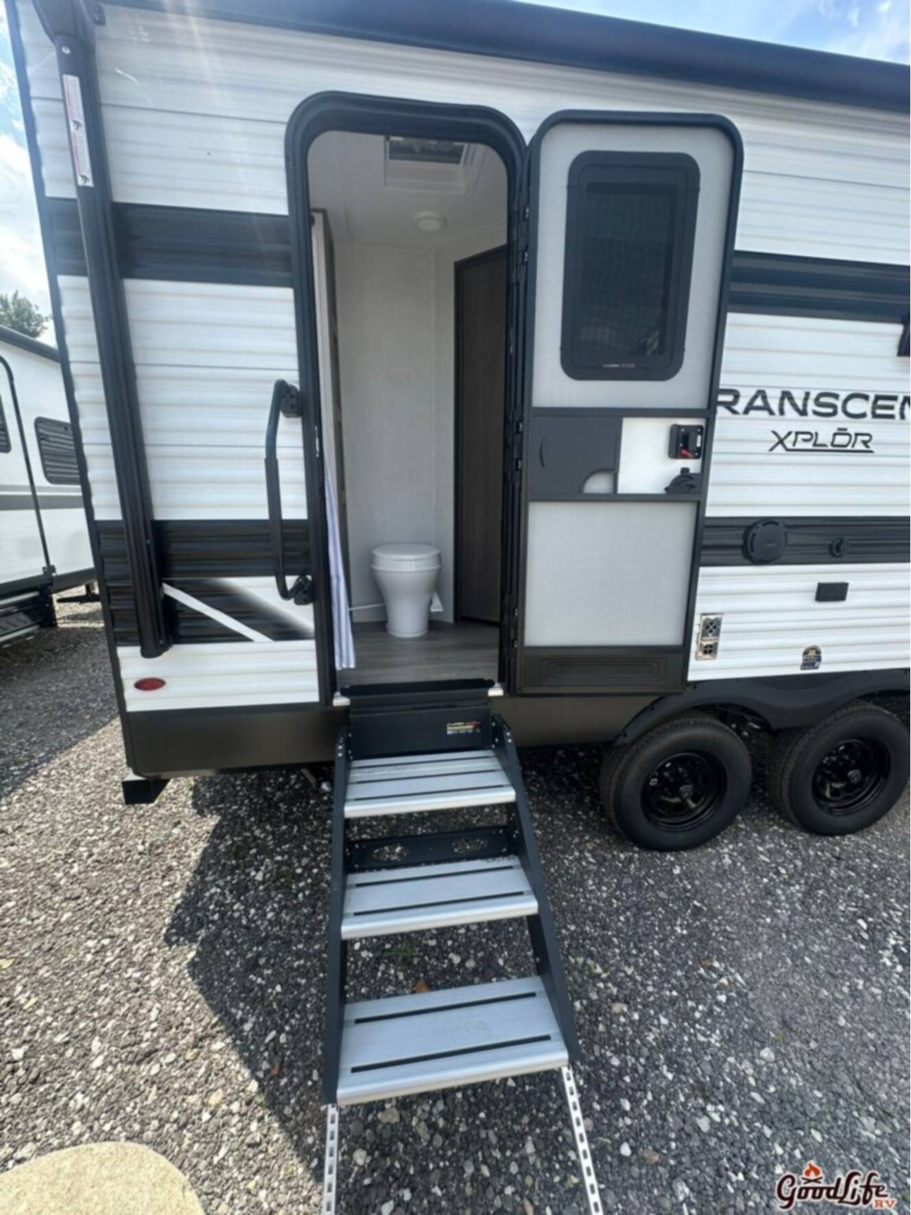 A photo of this 2026 Grand Design Transcend XPLOR 23BHX