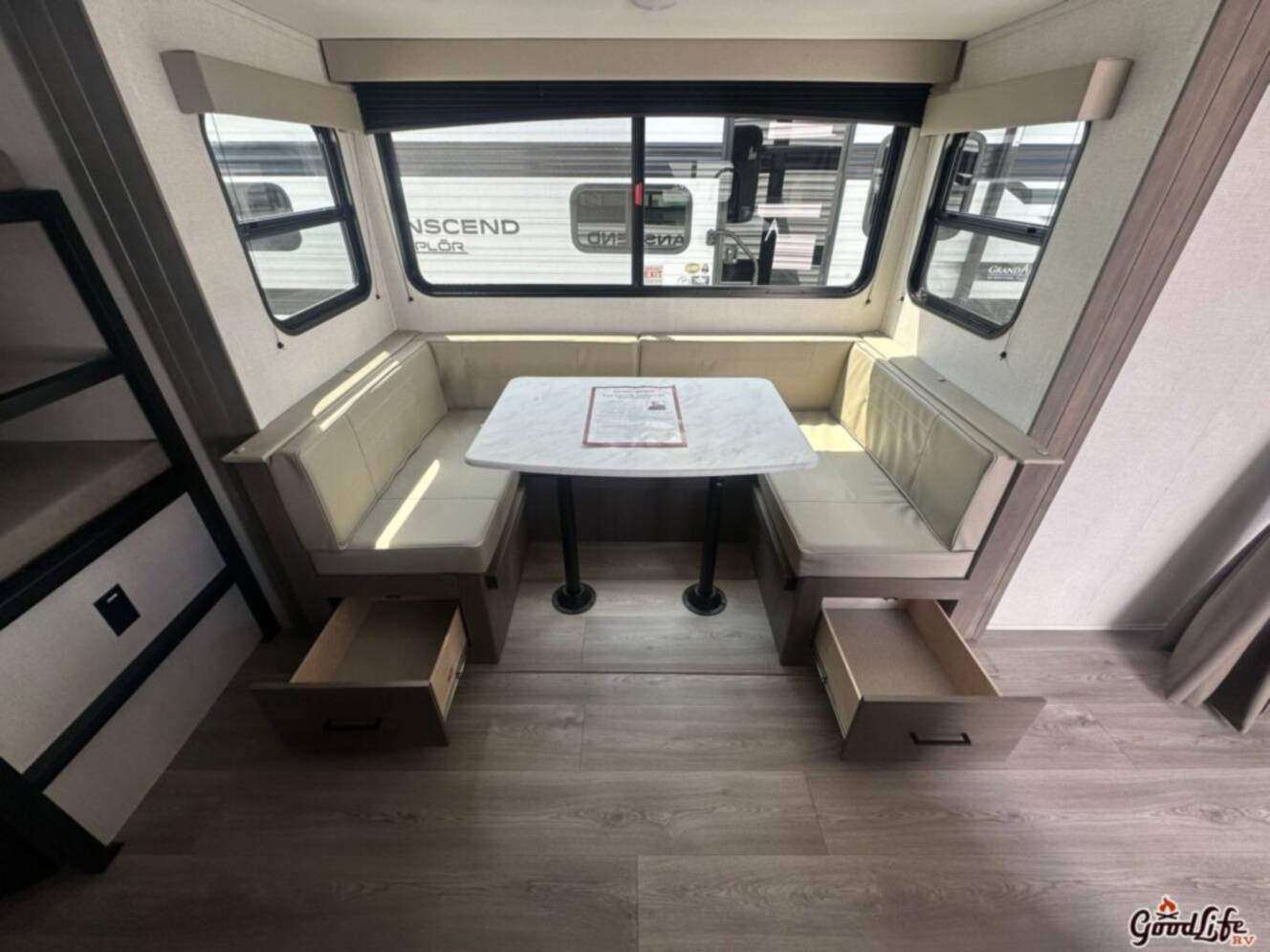 A photo of this 2026 Grand Design Transcend XPLOR 23BHX