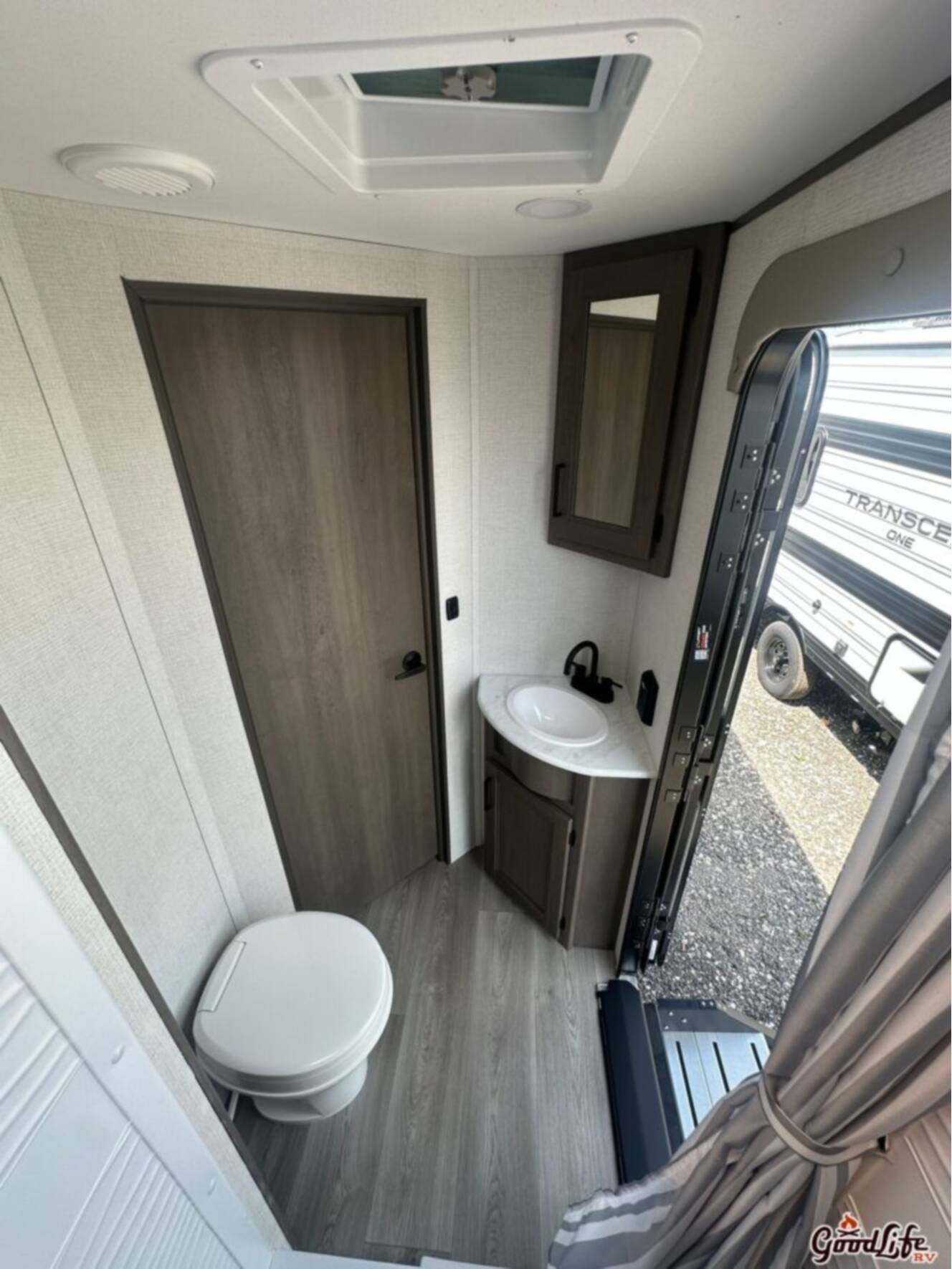 A photo of this 2026 Grand Design Transcend XPLOR 23BHX