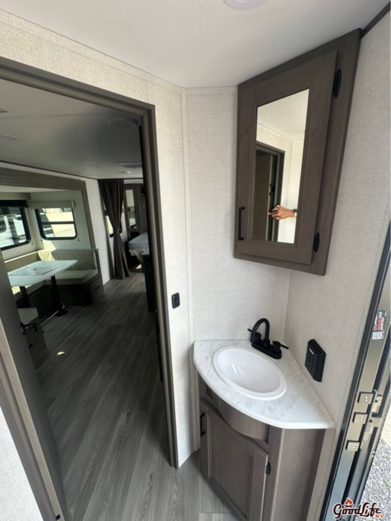 A photo of this 2026 Grand Design Transcend XPLOR 23BHX