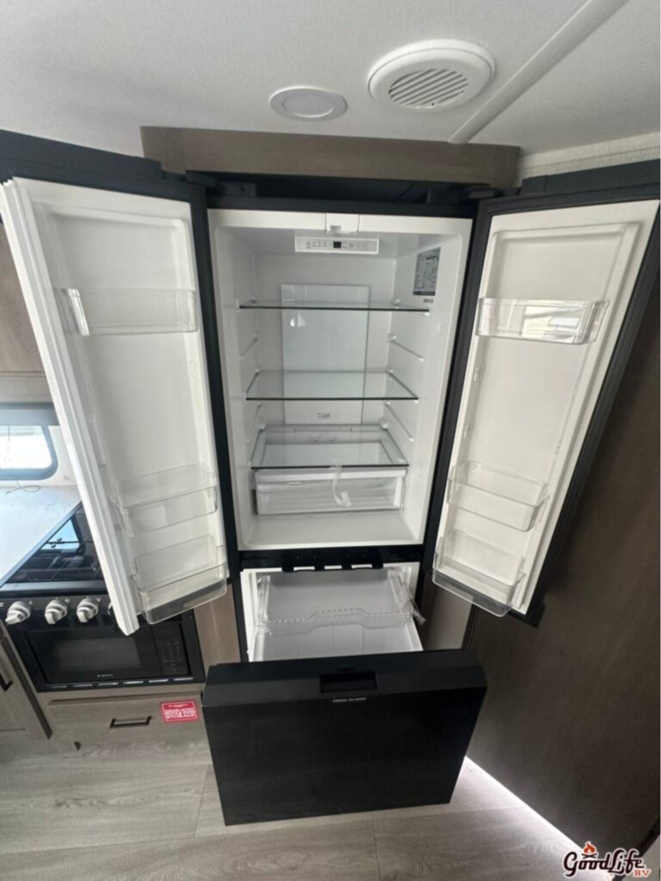 A photo of this 2026 Grand Design Transcend XPLOR 23BHX