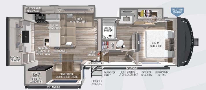 2026 Brinkley Rv Model Z 2700 in webster city IA