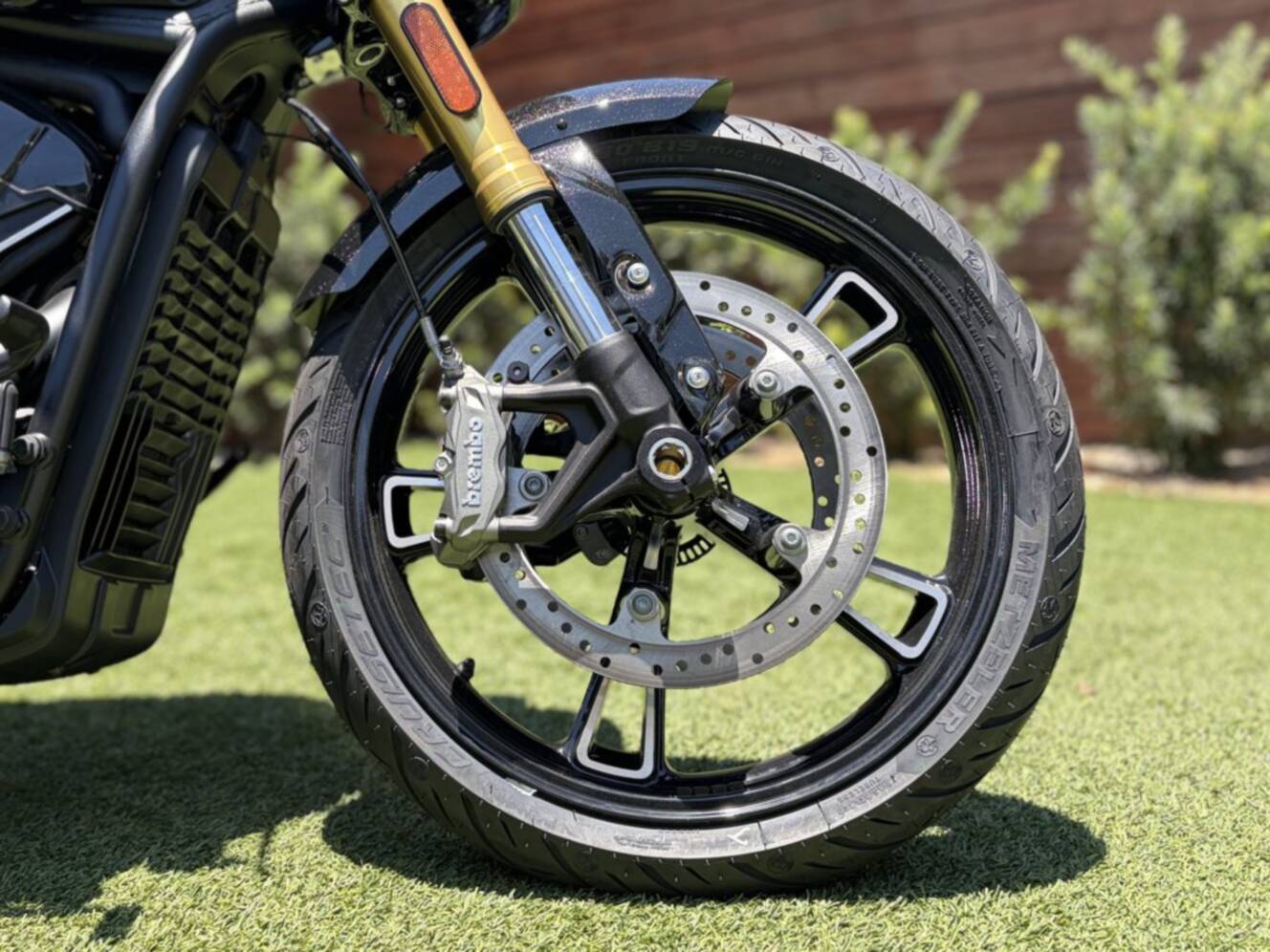 A photo of this 2026 Indian 101 SCOUT ONXY BLACK CRYSTAL