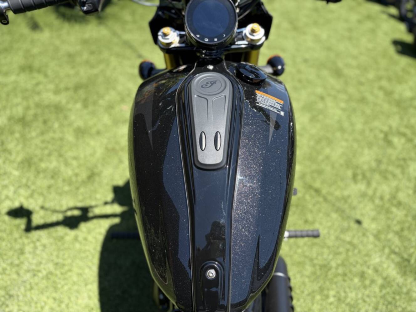 A photo of this 2026 Indian 101 SCOUT ONXY BLACK CRYSTAL