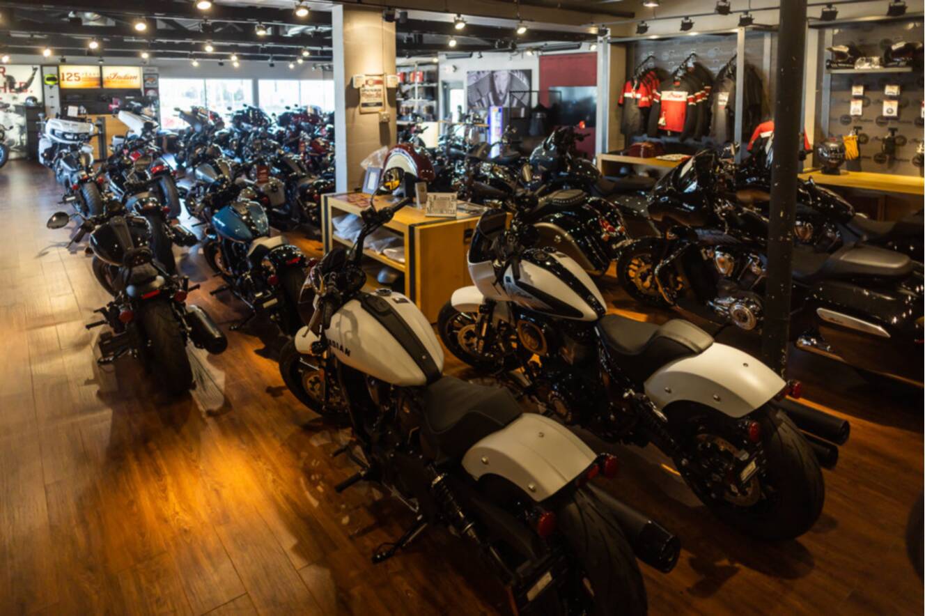 A photo of this 2026 Indian 101 SCOUT ONXY BLACK CRYSTAL