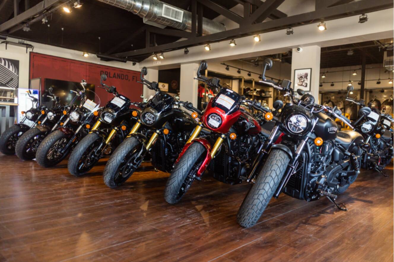 A photo of this 2026 Indian 101 SCOUT ONXY BLACK CRYSTAL
