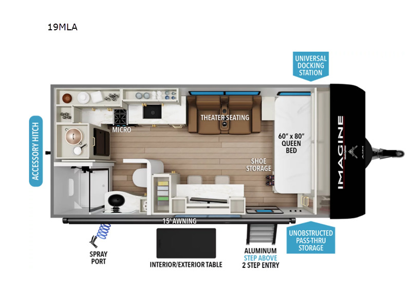 2027 Grand Design Imagine AIM 19MLA in acworth GA